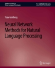 Image for Neural Network Methods for Natural Language Processing
