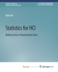 Image for Statistics for HCI