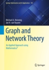 Image for Graph and Network Theory: An Applied Approach Using Mathematica(R)
