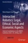 Image for Interactive robotics  : legal, ethical, social and economic aspects
