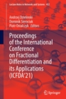 Image for Proceedings of the International Conference on Fractional Differentiation and Its Applications (ICFDA&#39;21)