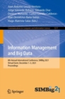 Image for Information Management and Big Data: 8th annual international conference, SIMBIG 2021, virtual event, December 1-3, 2021 : 1577