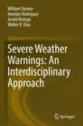 Image for Severe weather warnings  : an interdisciplinary approach
