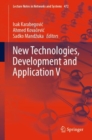 Image for New technologies, development and application V  : 8th International Conference NT-2022