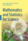 Image for Mathematics and statistics for science