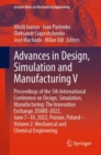 Image for Advances in design, simulation and manufacturing V  : proceedings of the 5th International Conference on Design, Simulation, ManufacturingVolume 2,: Mechanical and chemical engineering