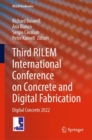 Image for Third RILEM International Conference on Concrete and Digital Fabrication: Digital Concrete 2022 : 37