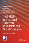 Image for Third RILEM International Conference on Concrete and Digital Fabrication