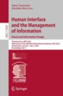 Image for Human Interface and the Management of Information: Visual and Information Design: Thematic Area, HIMI 2022, Held as Part of the 24th HCI International Conference, HCII 2022, Virtual Event, June 26 - July 1, 2022, Proceedings, Part I