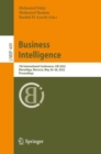 Image for Business Intelligence: 7th International Conference, CBI 2022, Khouribga, Morocco, May 26-28, 2022, Proceedings
