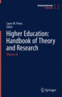 Image for Higher education  : handbook of theory and researchVolume 38