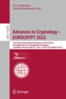 Image for Advances in Cryptology – EUROCRYPT 2022
