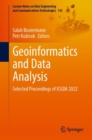 Image for Geoinformatics and data analysis  : selected proceedings of ICGDA 2022