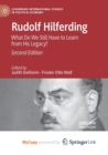 Image for Rudolf Hilferding : What Do We Still Have to Learn from His Legacy?