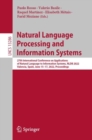 Image for Natural Language Processing and Information Systems: 27th International Conference on Applications of Natural Language to Information Systems, NLDB 2022, Valencia, Spain, June 15-17, 2022, Proceedings