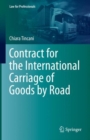Image for Contract for the International Carriage of Goods by Road