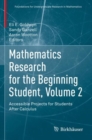 Image for Mathematics Research for the Beginning Student, Volume 2
