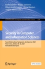 Image for Security in Computer and Information Sciences : Second International Symposium, EuroCybersec 2021, Nice, France, October 25–26, 2021, Revised Selected Papers