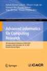 Image for Advanced informatics for computing research  : 5th International Conference, ICAICR 2021, Gurugram, India, December 18-19, 2021, revised selected papers
