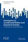 Image for Emergence in condensed matter and quantum gravity  : a nontechnical review