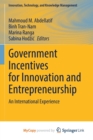 Image for Government Incentives for Innovation and Entrepreneurship : An International Experience