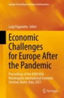 Image for Economic challenges for Europe after the pandemic  : proceedings of the XXXII Villa Mondragone International Economic Seminar, Rome, Italy, 2021
