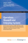 Image for Operations Research and Enterprise Systems