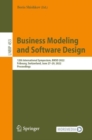 Image for Business modeling and software design  : 12th international symposium, BMSD 2022, Fribourg, Switzerland, June 27-29, 2022, proceedings
