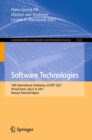 Image for Software technologies  : 16th International Conference, ICSOFT 2021, virtual event, July 6-8, 2021, revised selected papers