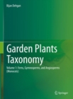 Image for Garden Plants Taxonomy: Volume 1: Ferns, Gymnosperms, and Angiosperms (Monocots)