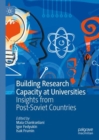 Image for Building Research Capacity at Universities