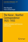 Image for The Hasse-Noether correspondence 1925-1935  : English translation with extensive commentary