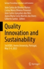 Image for Quality innovation and sustainability  : 3rd ICQIS, Aveiro University, Portugal, May 3-4, 2022