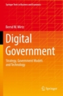 Image for Digital government  : strategy, government models and technology