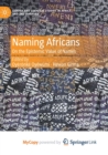 Image for Naming Africans