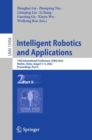 Image for Intelligent Robotics and Applications