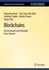 Image for Blockchains: Decentralized and Verifiable Data Systems