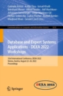 Image for Database and Expert Systems Applications - DEXA 2022 Workshops: 33rd International Conference, DEXA 2022, Vienna, Austria, August 22-24, 2022, Proceedings : 1633