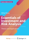 Image for Essentials of Investment and Risk Analysis