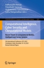 Image for Computational intelligence, cyber security and computational models  : recent trends in computational models, intelligent and secure systems
