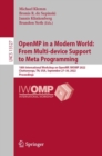 Image for OpenMP in a modern world  : from multi-device support to meta programming