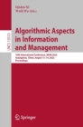 Image for Algorithmic Aspects in Information and Management