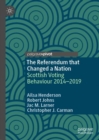 Image for The Referendum That Changed a Nation: Scottish Voting Behaviour 2014-2019