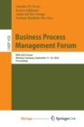 Image for Business Process Management Forum : BPM 2022 Forum, Munster, Germany, September 11-16, 2022, Proceedings