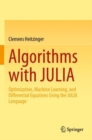 Image for Algorithms with JULIA