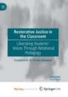 Image for Restorative Justice in the Classroom