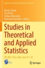 Image for Studies in theoretical and applied statistics  : SIS 2021, Pisa, Italy, June 21-25