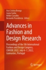 Image for Advances in Fashion and Design Research : Proceedings of the 5th International Fashion and Design Congress, CIMODE 2022, July 4-7, 2022, Guimaraes, Portugal