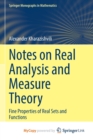 Image for Notes on Real Analysis and Measure Theory