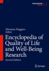 Image for Encyclopedia of Quality of Life and Well-Being Research
